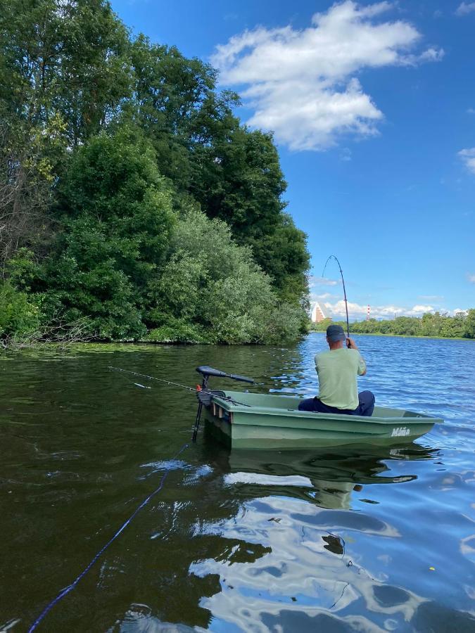 Zouw Hausboat Zakotven -Pouze Ubytovani Roudnice nad Labem Exterior foto